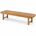 Teakholzbank rechteckig 180cm