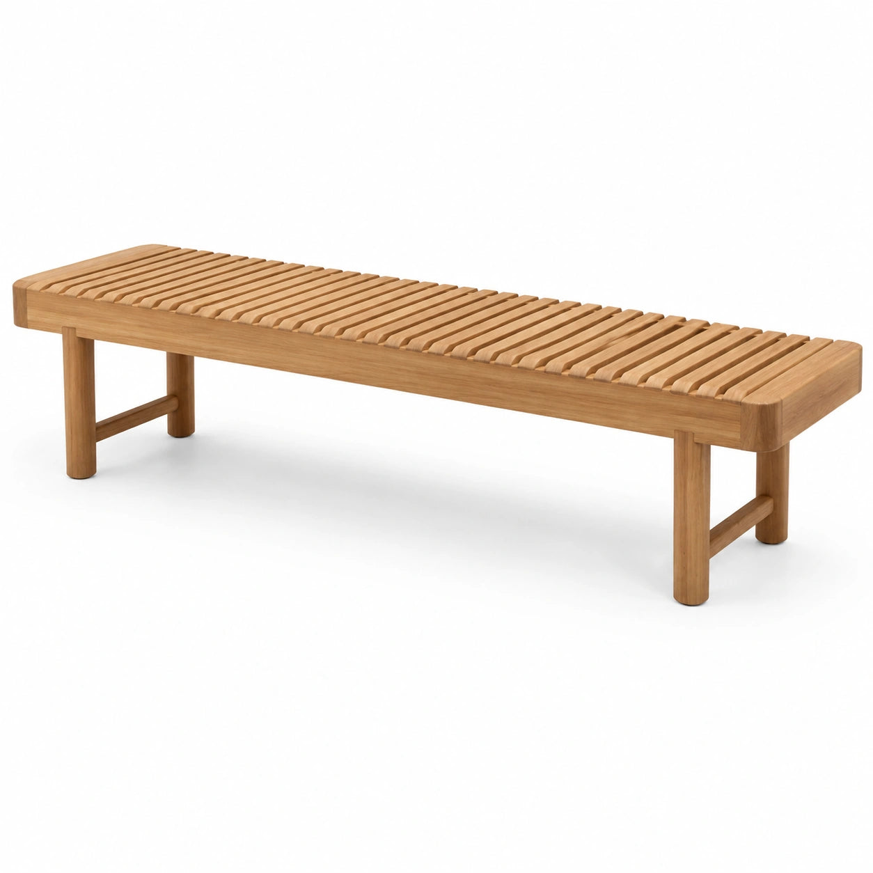 Teakholzbank rechteckig 180cm