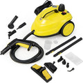 Zhjopp Stoomreiniger, met 13 accessoires, met 1.8L tank, multifunctionele krachtige stoomboot, draagbare handheld stoomdwop