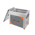Tecjhjz Ultrasone reiniger reinigingsmachine, 3 l, 180 W, timer, digitale reiniger, verwarming, badkamer, ontgassen, platen, carburateur, messing