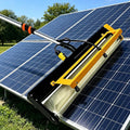 Raamreiniger Elektrische fotovoltaïsche reinigingsmachine, 380 tpm elektrische borstel, telescopische pool zonnepaneel reinigingsborstel