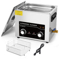 Acmesonic Ultrasone reiniger Commerciële, 10 l, 40 kHz, met verwarming en timer, met knop, professionele ultrasone reiniger, voor gereedschap, brillen