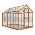 Gewächshaus aus Holz mit Polycarbonatabdeckung 300x200x210cm
