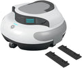 KEhtu Zwembadrobot Draadloze Zwembadstofzuiger, 5000 MAh Oplaadbare Batterij, 42 L/Min Grote Zuigkracht, Gaat 100 Minuten Mee, Zelfparkerend