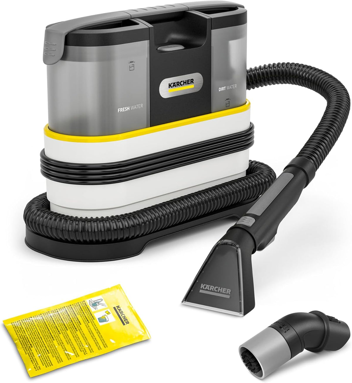 Kärcher Tapijtreiniger sproei-extractiereiniger SE 2 Spot Care, vermogen: 450 W, schoonwatertank: 1,5 l, gewicht: 4,2 kg, oppervlakte: 2,89 m2