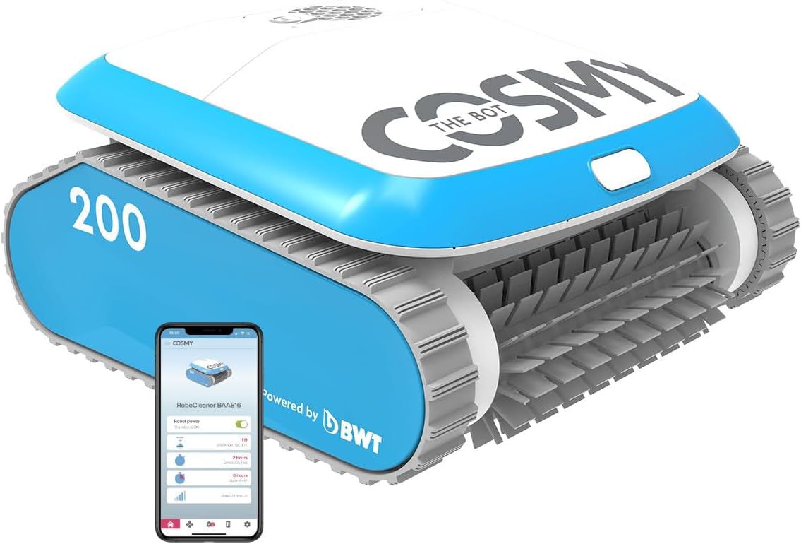 BWT Zwembadrobot Cosmy 200, met kabel, reinigt vloer, muur en waterlijn