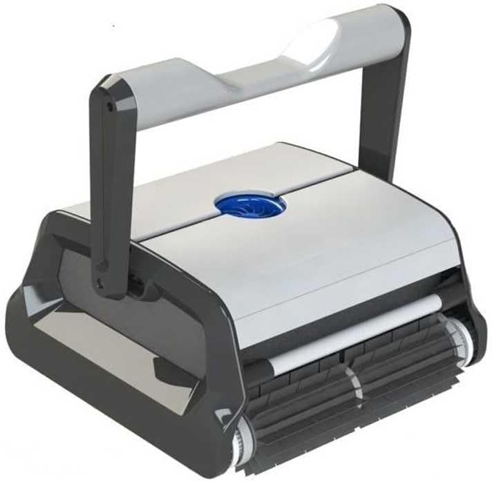 Zwembadrobot Bestway Clean Pool Elektrische robotstofzuiger, 4 x 8 m, 2 motoren, wit/zwart, voor zwembaden, bodem en muur