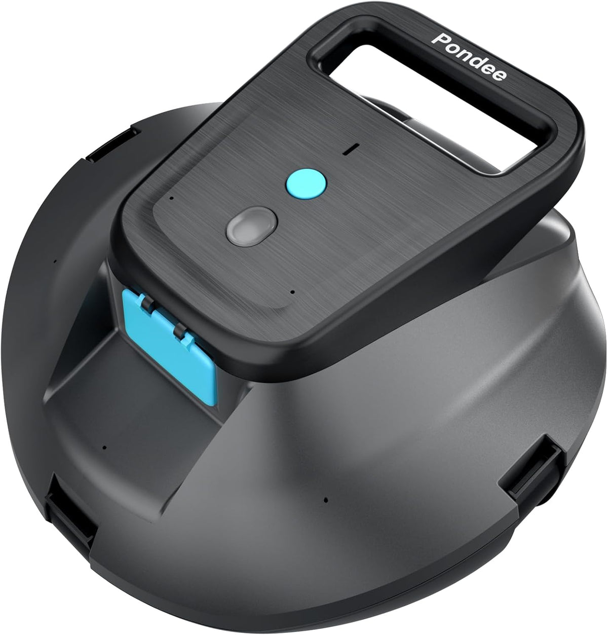 Pondee Zwembadrobot (Upgrade 2026) X1 Batteridriven Poolroboter för plana, Pooldammsugare 120 min drifttid, 2,5 h snabbladdning, Auto, Parking