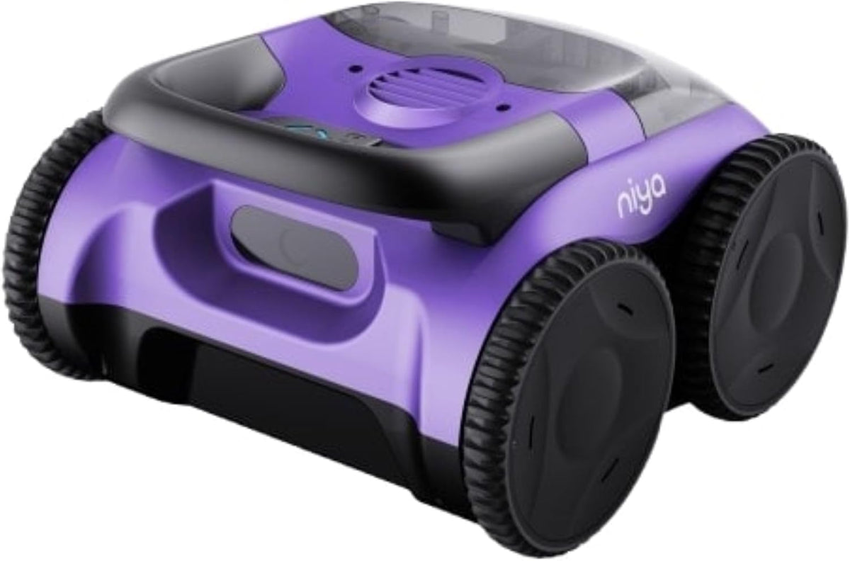 Zwembadrobot Dolphin Niya Sonar 20 – tot 1,5 uur draadloos de bodem reinigen, voor bovengrondse en eenvoudige ingebouwde zwembaden tot 8 meter lang.