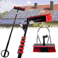 Product Ruitenreiniger, telescopische borstel van 3,6 tot 10,8 m, voor schonere buitenramen (55 c, waterbezemset, met handdouche, reinigingsapparaat