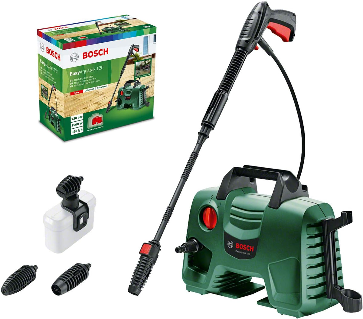 Bosch Hogedrukreiniger, EasyAquatak 120 (1500 W