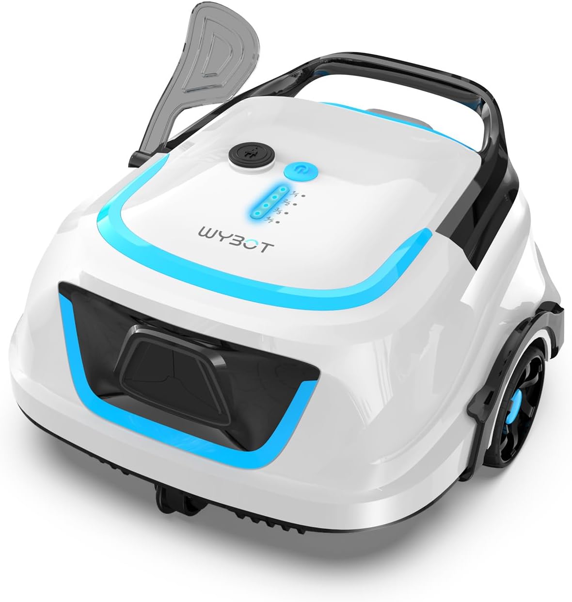 Zwembadrobot Wybot A1, 120 minuten accuduur en 100 m2 bereik, met dubbel filtersysteem, energiebesparend systeem