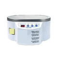 Tecjhjz Ultrasone reiniger reinigingsmachine, 30/50 W, digitale reiniger, dubbele vibratie, sieraden, voor badkamer, brillen, horloges, oorbellen