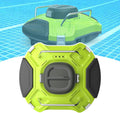 json2xml Zwembadrobot Draadloze onderwaterzwembadreinigingsmachine, zwembadreinigingsrobot-dubbele motor/IPX8 waterdicht/5000 mAh batterij