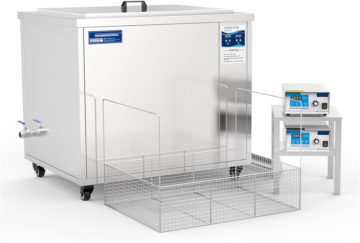 Ultrasone reiniger Mzzyg Schonere Machine 264L 3000W Industriële Ultrasoon, voor Motoronderdelen, Lagers En Bewerkte Componenten