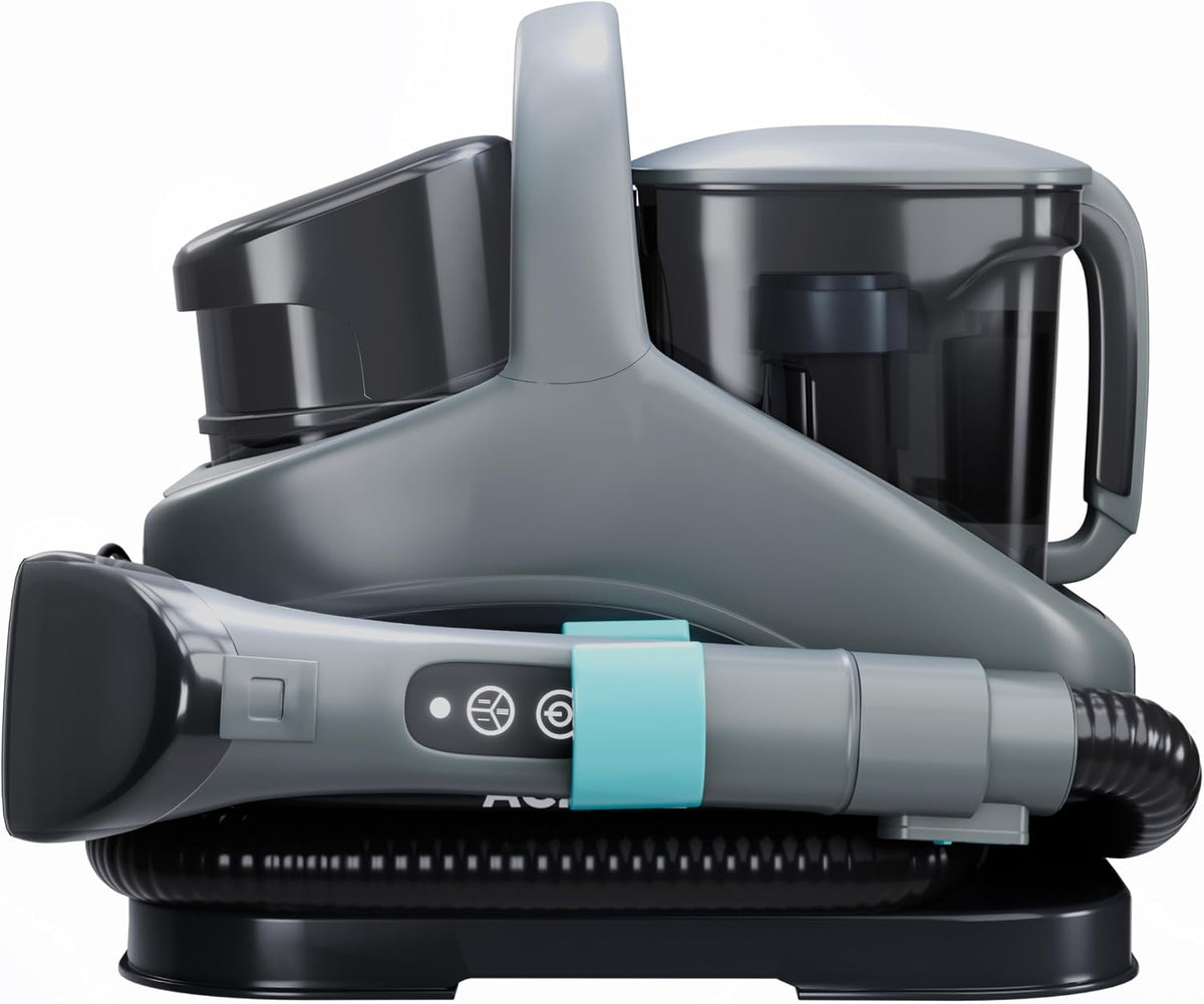 Stoomreiniger Achaté Achaté Vlekkenreiniger Pro, met Stoom & Heetwater, Tapijtreiniger, Reinigingsmachine, Matrasreiniger, Bankreiniger, Vloerreiniger