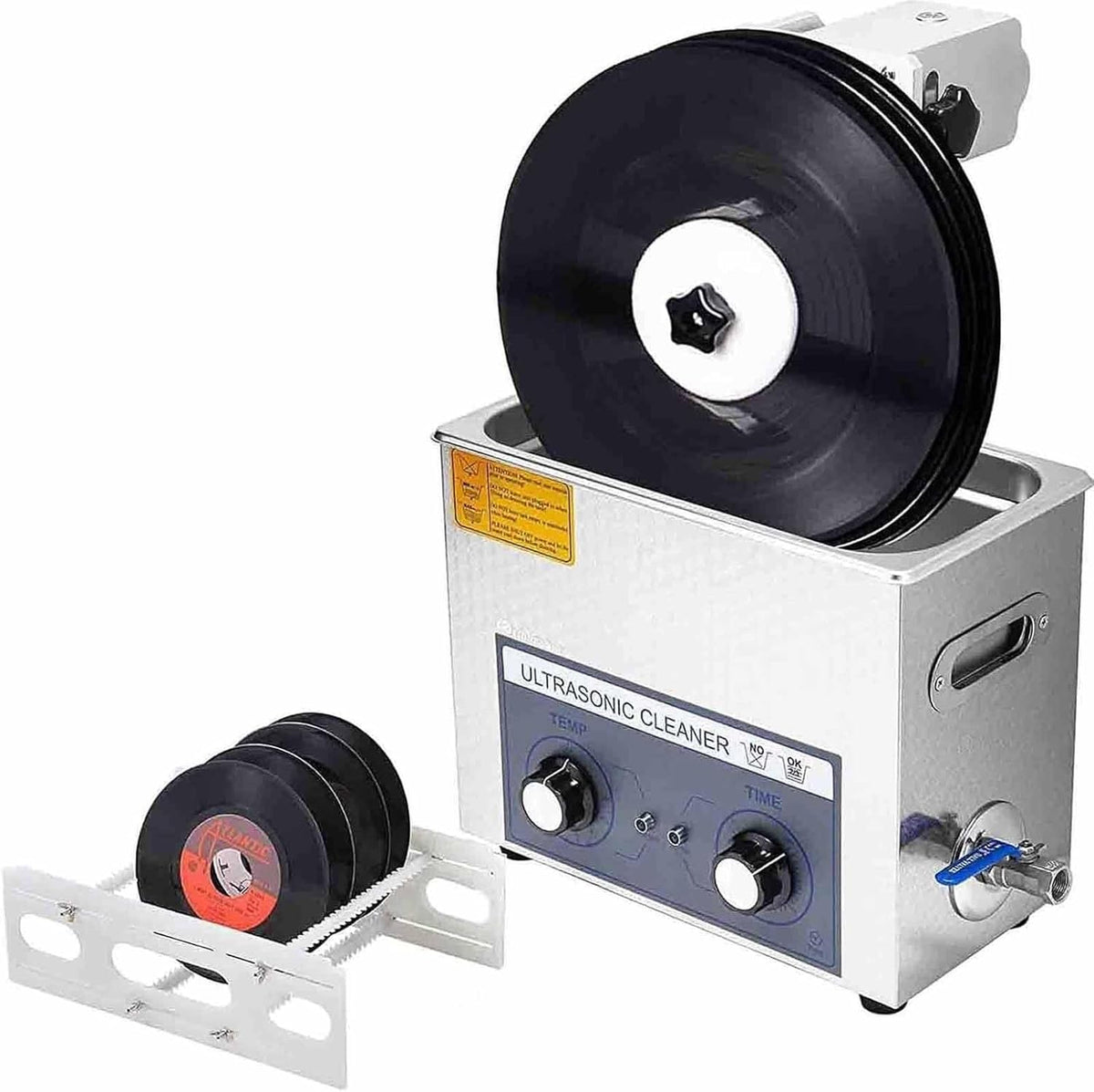 PixCy Ultrasone reiniger Commerciële 6l Professionele, 220V, met digitale timer en verwarming Uitstekende reinigingsmachine