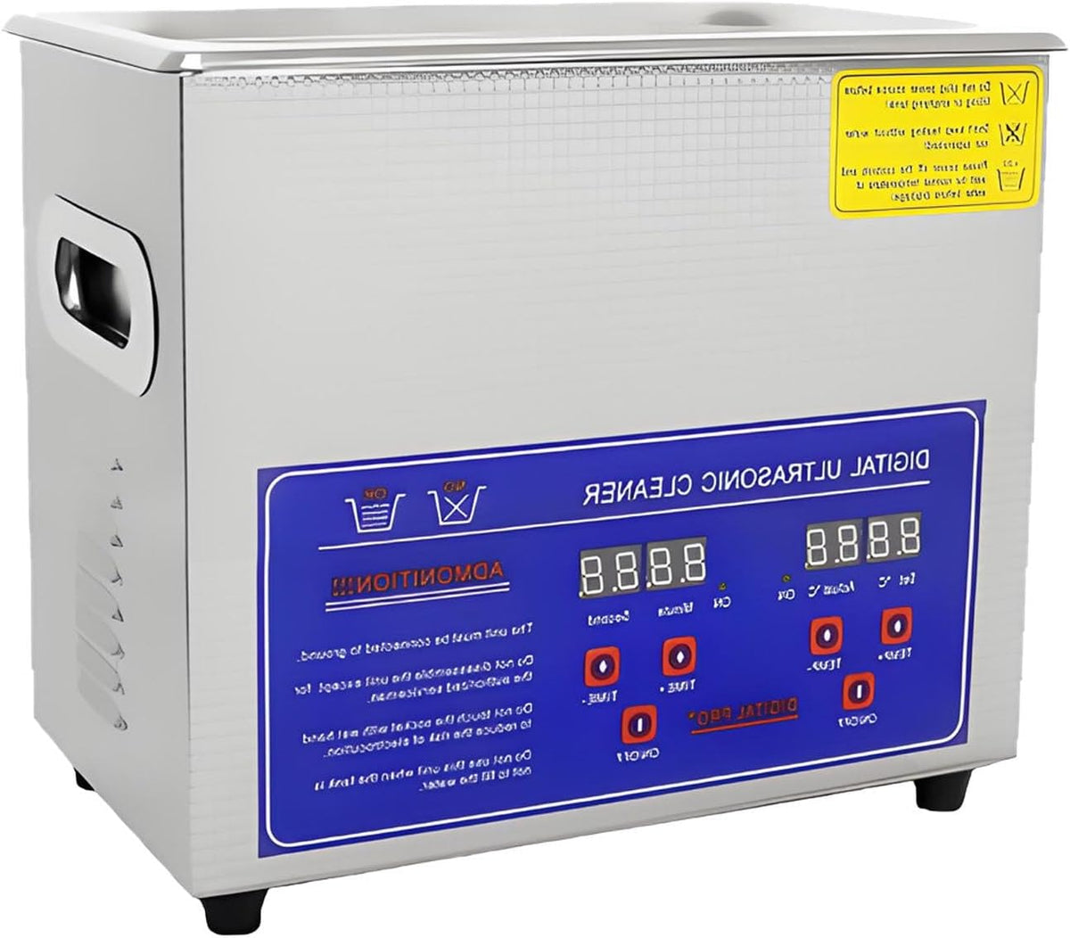 AiODiO Ultrasone reiniger Commerciële, 40 kHz, sieraden en instrumenten. 30L, met digitale timer en verwarmingselement, voor horloges