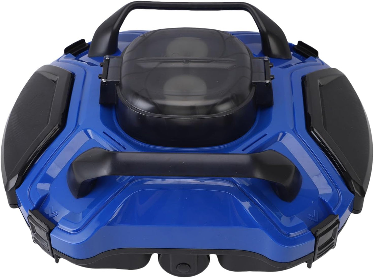 Srliya Zwembadrobot Robot Automatisch Zwembad Vacuüm Draadloos, voor Platte Zwembaden (EU -stekker)