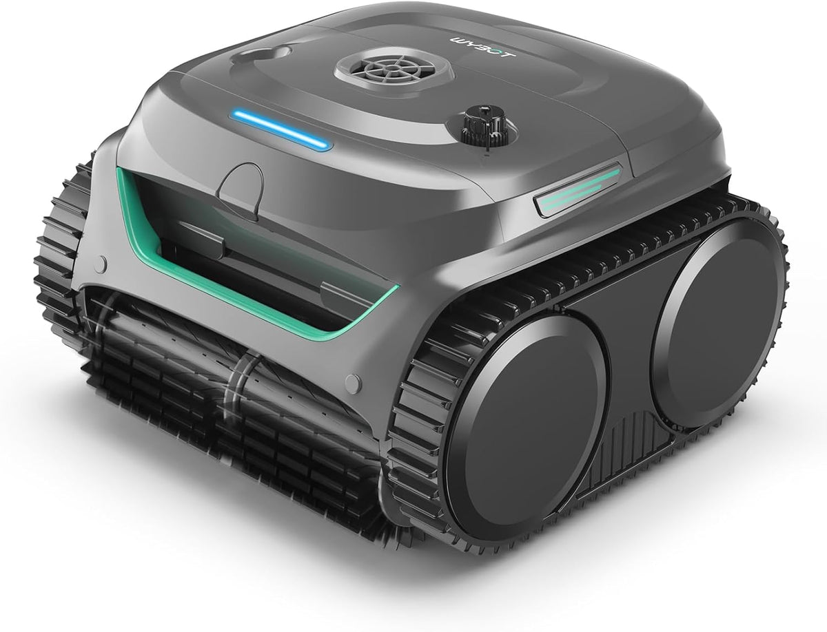 Wybot Zwembadrobot C2, 180 min, 150 m2, app-besturing, accu, vloer en muur