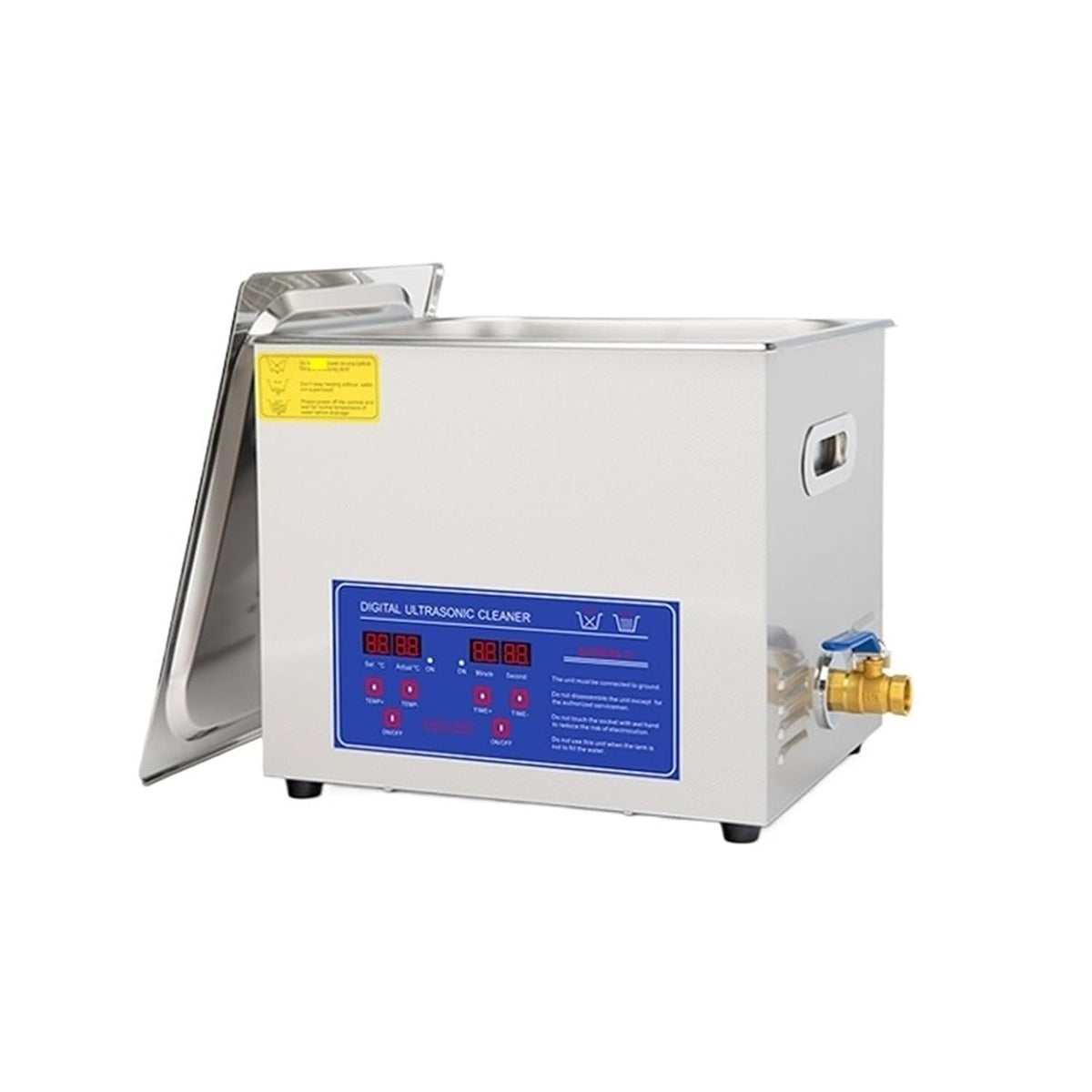 Tecjhjz Ultrasone reiniger Reinigingsmachine, 2/3.2/6.5/10L Cleaner 60/120/180/240W Bad Draagbare RVS Vaatwasser Huishoudelijke Apparaten
