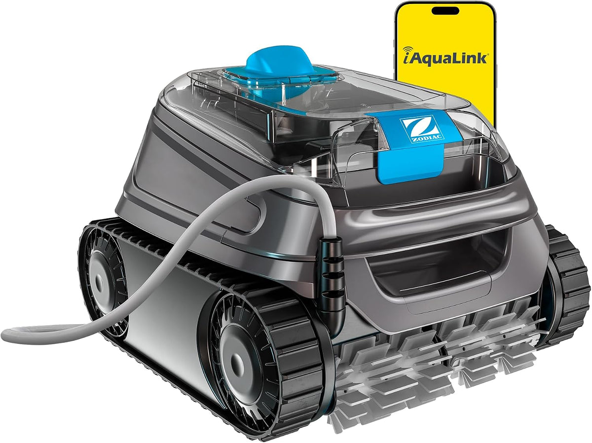 Zodiac Zwembadrobot CNX 30 IQ Elektrische, Inclusief kabel van 18 m, voor zwembad tot 12 x 6 m, wanden en waterlijn. Besturing via app.