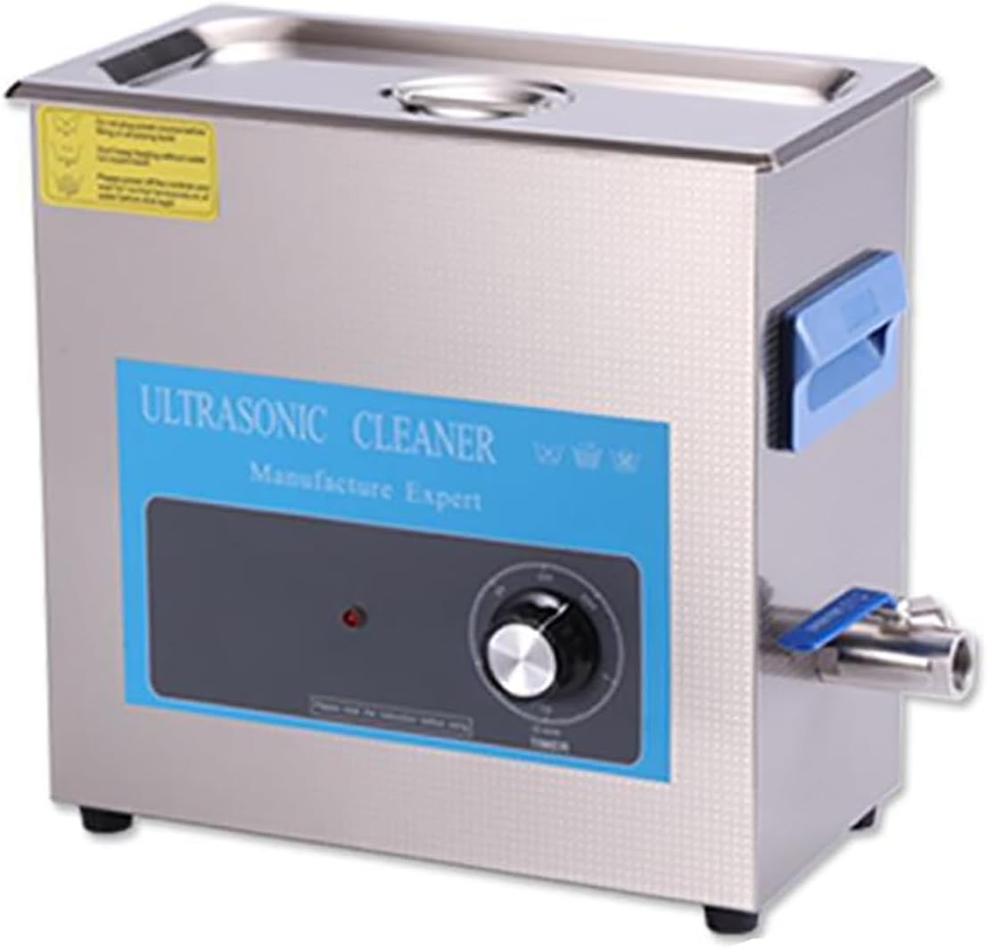 Ericat Ultrasone reiniger Industriële Reinigingsmachine, 120 W Ultrasone Vinylplatenreiniger, Met Digitale Timer, Voor Industrieel Gebruik