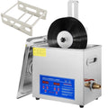 Ultrasone reiniger Vevor, 6 l, capaciteit 8 schijven van 178 tot 305 mm, 180 W, voor vinylplaat, professionele ultrasone reiniger, ultrasone machine