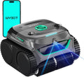 Wybot Zwembadrobot C2 Vision Plus Draadloze, 8 modi, voor ingegraven zwembaden van 210 m2, maanschaduw groen, met IA-camera, robot accu, dubbel filter