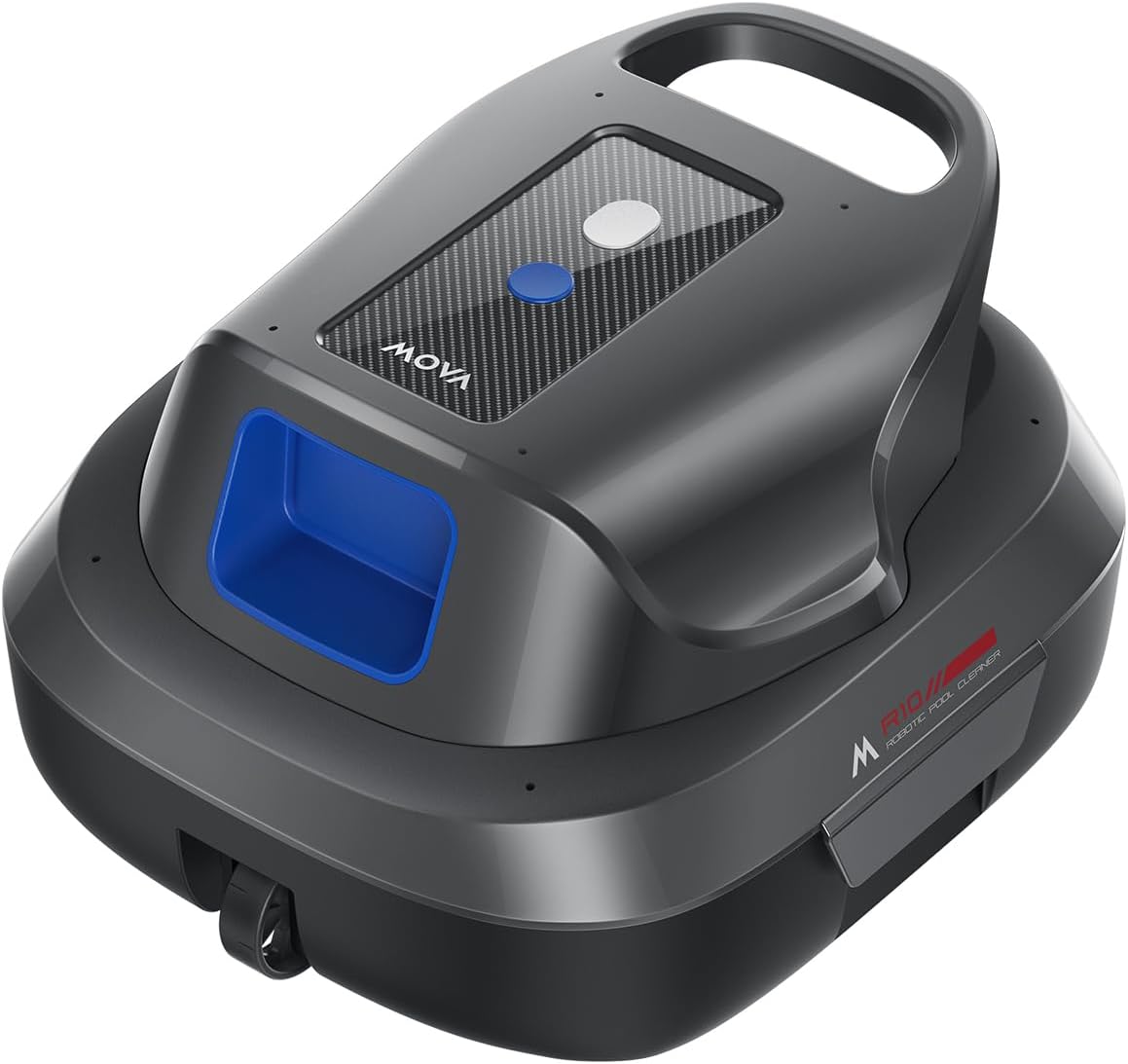 MOVA Accessoires Diver R10, 5.700 l/u zuigkracht, 120 minutelooptijd, voor bovengrondse zwembaden tot 80m2, lichtgewicht snoerloze zwembadreiniger