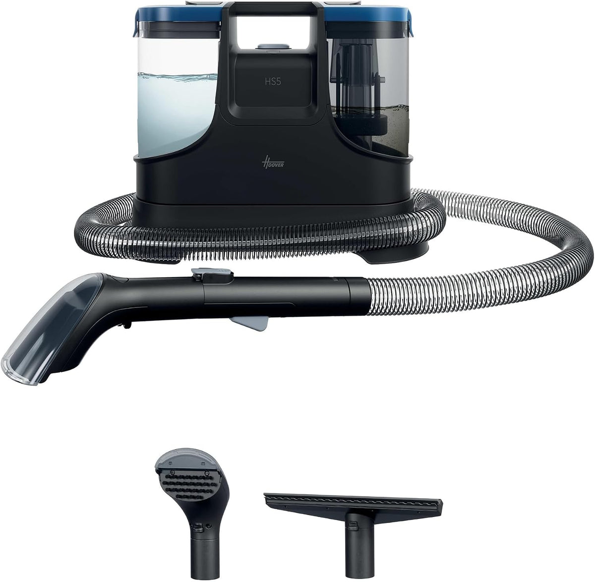 Hoover Tapijtreiniger HS500 Smacchiatore e Shampoo, Potente 400 W, Lava e asciuga tappeti, moquette, divani, tessuti, sedili auto
