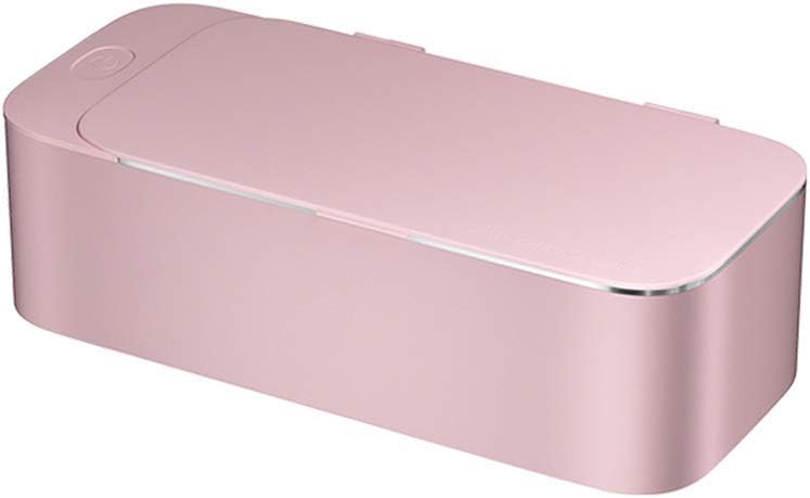 Jfgctyhxy Ultrasone reiniger sieradenreiniger, Ultrasoon reiniger, reinigingsmachine, voor sieraden(Pink)