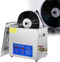 pealiritansemen Ultrasone reiniger Commerciële, 6 l vinylplaten, 40 kHz en 180 W reinigingsgereedschap, reinigt 1-6 vinylschijven eenmaal