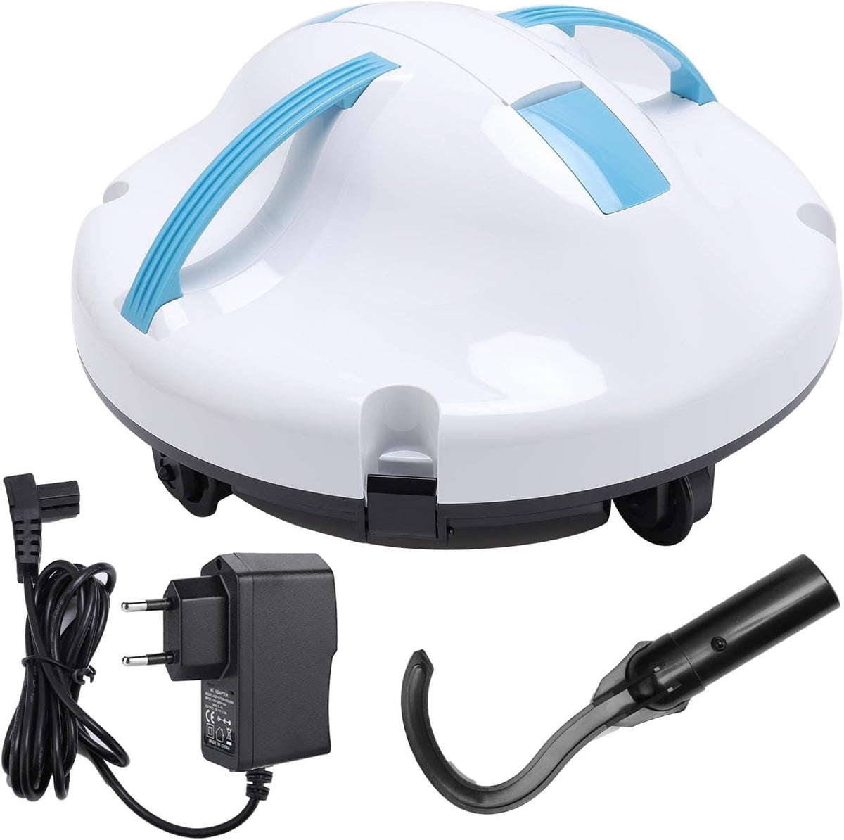 Masyrt Zwembadrobot Automatisch Zwembadreiniger Draadloos, 5200 MAh Onderwaterreiniger Robot, Draadloze Zwembadreiniger, voor Zwembaden (EU