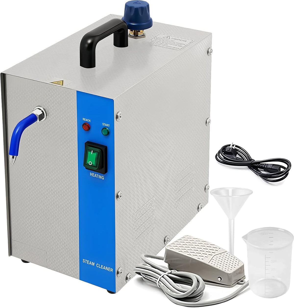 Saiyerus Stoomreiniger Sieraden Professionele Verstelbare Machine Hogedruk 2L, voor Juwelierszaken 220V, Geschikt
