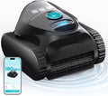 Brinbo Zwembadrobot C1 Draadloze, looptijd 180 minuten, 7 reinigingsmodi, bediening via app, bodem en muur, dubbele filtratie, donkerblauw