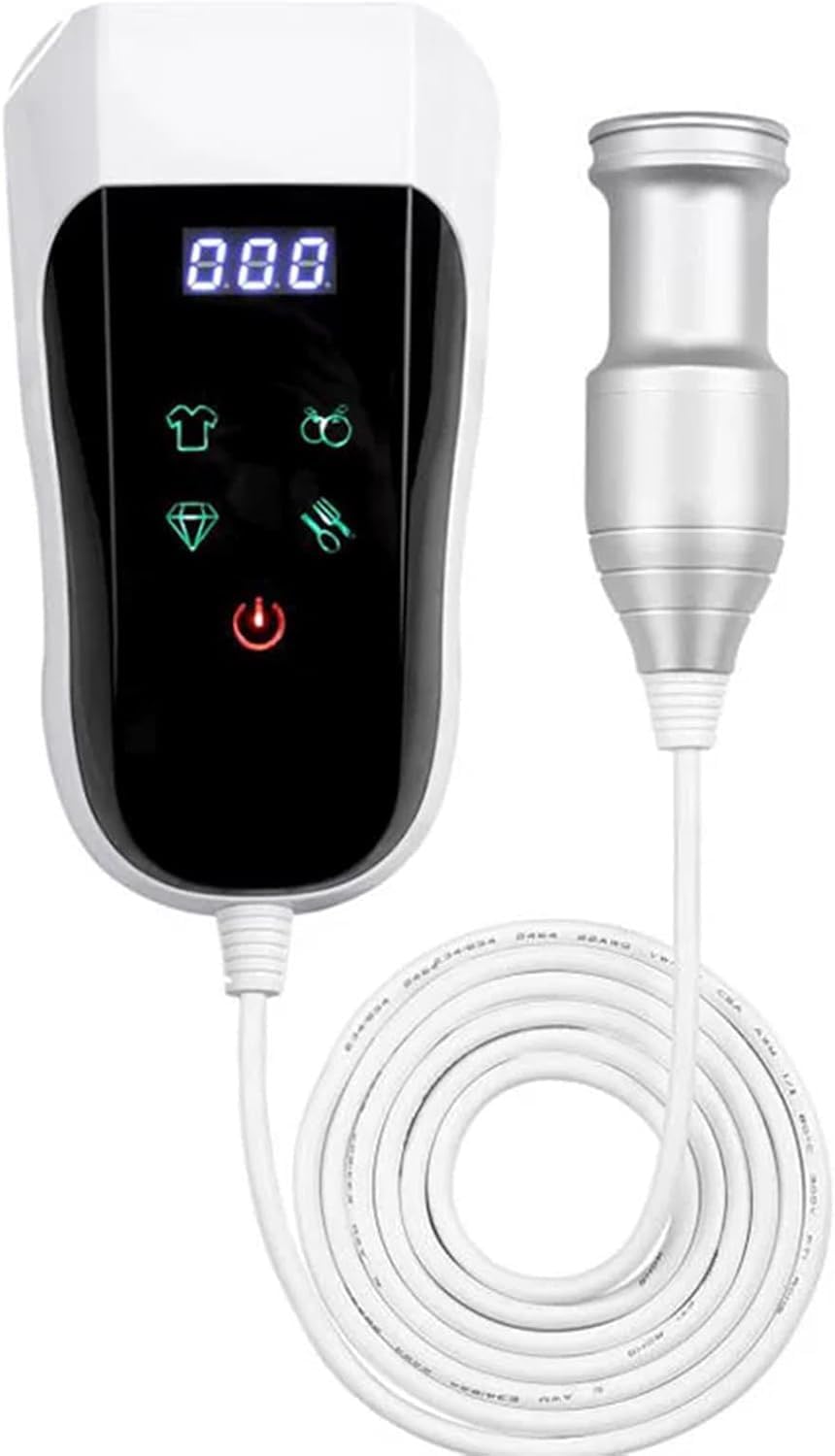 Kcoag Ultrasone reiniger Draagbare reinigingsmachine, frequentie 60 kHz, mini-ultrasone reiniger, onderwaterreiniger, lcd-touchscreen, voor brillen