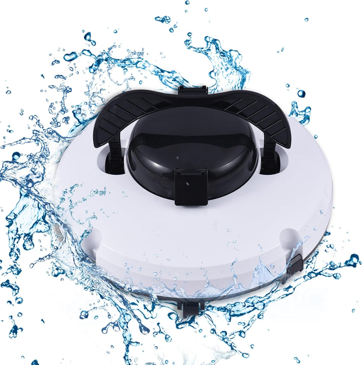 Cometx Zwembadrobot Draadloze Robotic Pool Cleaner IPX8 Waterdichte Dual, Motor Sterke Zuig Zelf Parkeren 120 Mins Runtime Automatische Zwembad Vacuüm