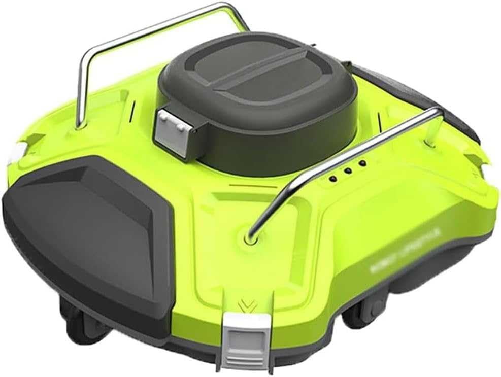Zwembadrobot Automatische zwembadreinigingsrobot - draadloze en efficiënte, voor bovengronds plat zwembad tot 550 m2 - 90 minuten looptijd