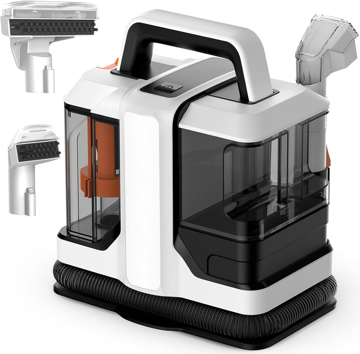 Nyans Stoomreiniger Tapijt Reinigingsmachine, 15kPa Diepe Stoffen Stoomreinigers, Draagbare Tapijtreinigingsmachine, voor Huisdieren, Meubels, Trappen