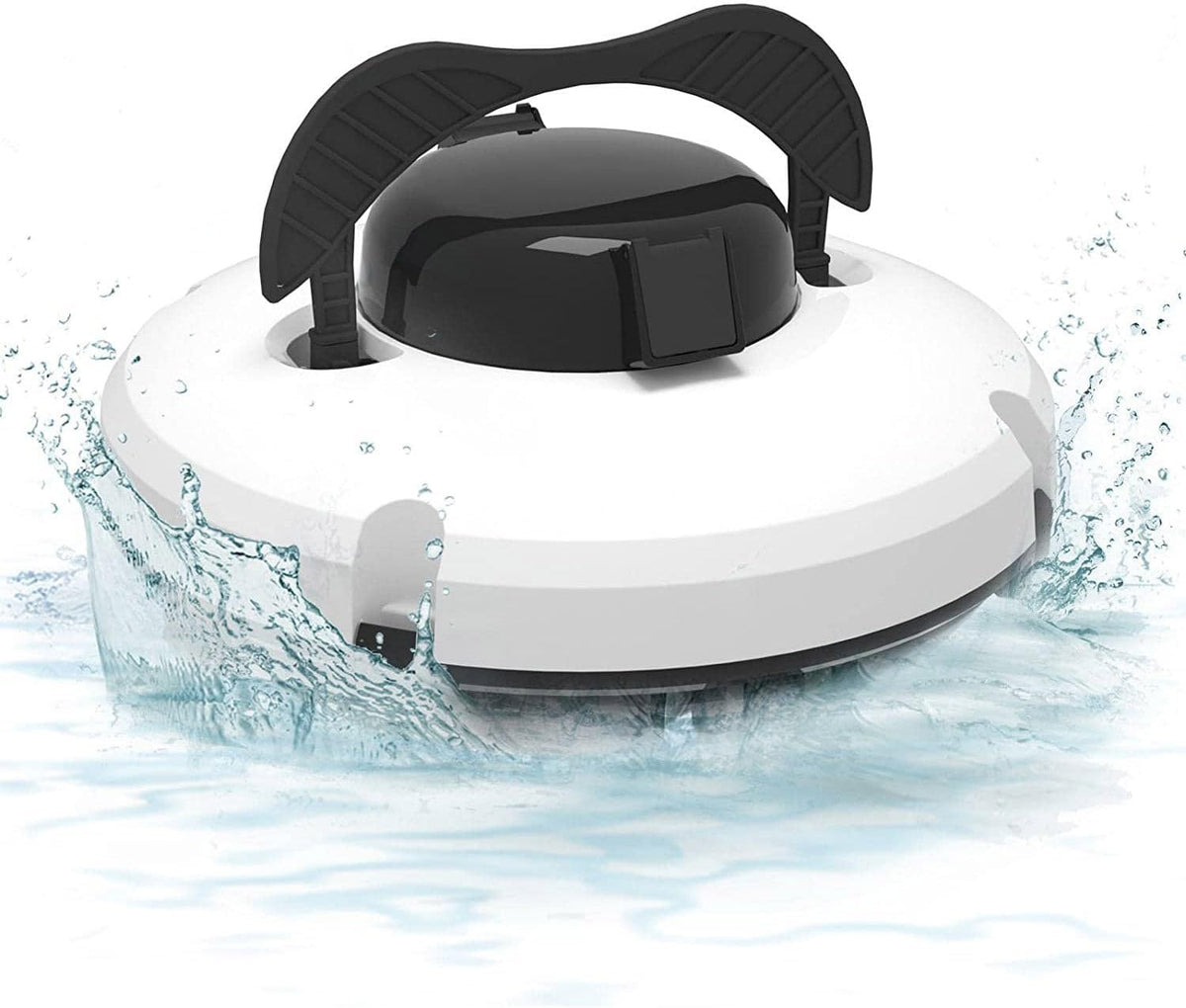 Zwembadrobot Lzdoyy Zwembadreinigingsrobot gaat 120 minuten mee, IPX8 waterdicht, voor bovengrondse/ingegraven ondiepe zwembaden tot 100 m2, ideaal