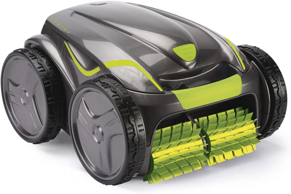 Zodiac Zwembadrobot Vortex 4WD GV 5220 Automatische zwembadreiniger, incl. 18 m kabel en trolley, voor zwembaden tot 12 x 6 m, reinigt vloeren