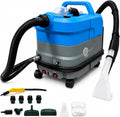Shumiao Tapijtreiniger Meubelreiniger Set, 2500 W, 24 kPa, 15 s, 6 Accessoires, met Stoom