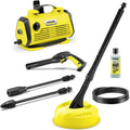 Hogedrukreiniger Kärcher K 3 Horizontaal Plus Home, druk: max. 120 bar, afgifte: 380 l/u, gewicht: 6,1 kg, oppervlakte: 25 m2/u, vuilfrees, straallans