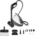 Polti Stoomreiniger Vaporetto Smart 30 S, 3 bar, doodt 99,99%* van de virusdeeltjes, zilver, met geïntegreerde accessoirehouder