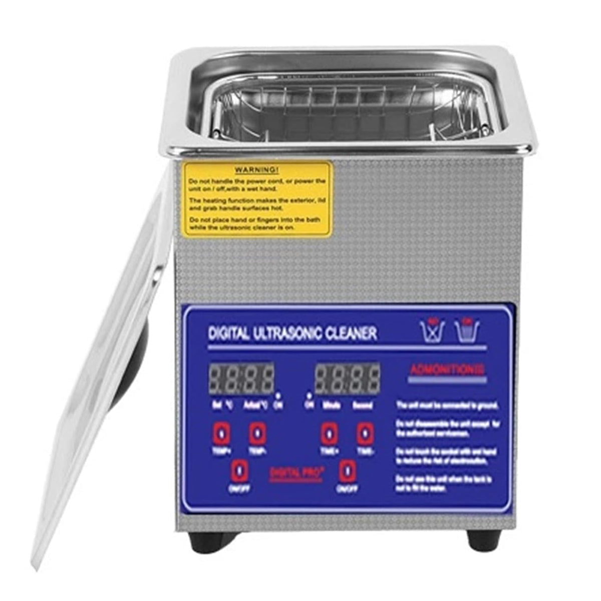 Ultrasone reiniger Tecjhjz reinigingsmachine 1.3L 2L 6L 10L 15L Cleaner Mini, Sieraden Horloge Bril Reiniging (1.3L)