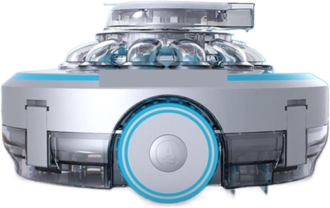 AmAzwi Zwembadrobot Automatische zwembadreinigers Draadloze Auto Swim Pool