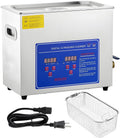 Ultrasone reiniger Commerciële, 40kHz professionele reinigingsmachine, 10L, met digitale timer en verwarming, industriële sonische reiniger