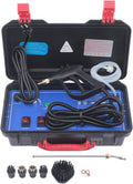 cunnyend Stoomreiniger Draagbare, 3000 W, 5 soorten borstelkoppen, met hoge temperatuur, hogedrukreinigingsmachine, voor autostoelen, voor keuken