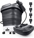 WanderS Hogedrukreiniger Opvouwbare Draagbare, met 12L Watertank van WanderS, 4-in-1 Sproeikop & Elektrische Sproeifunctie, Draadloze Hogedrukreiniger